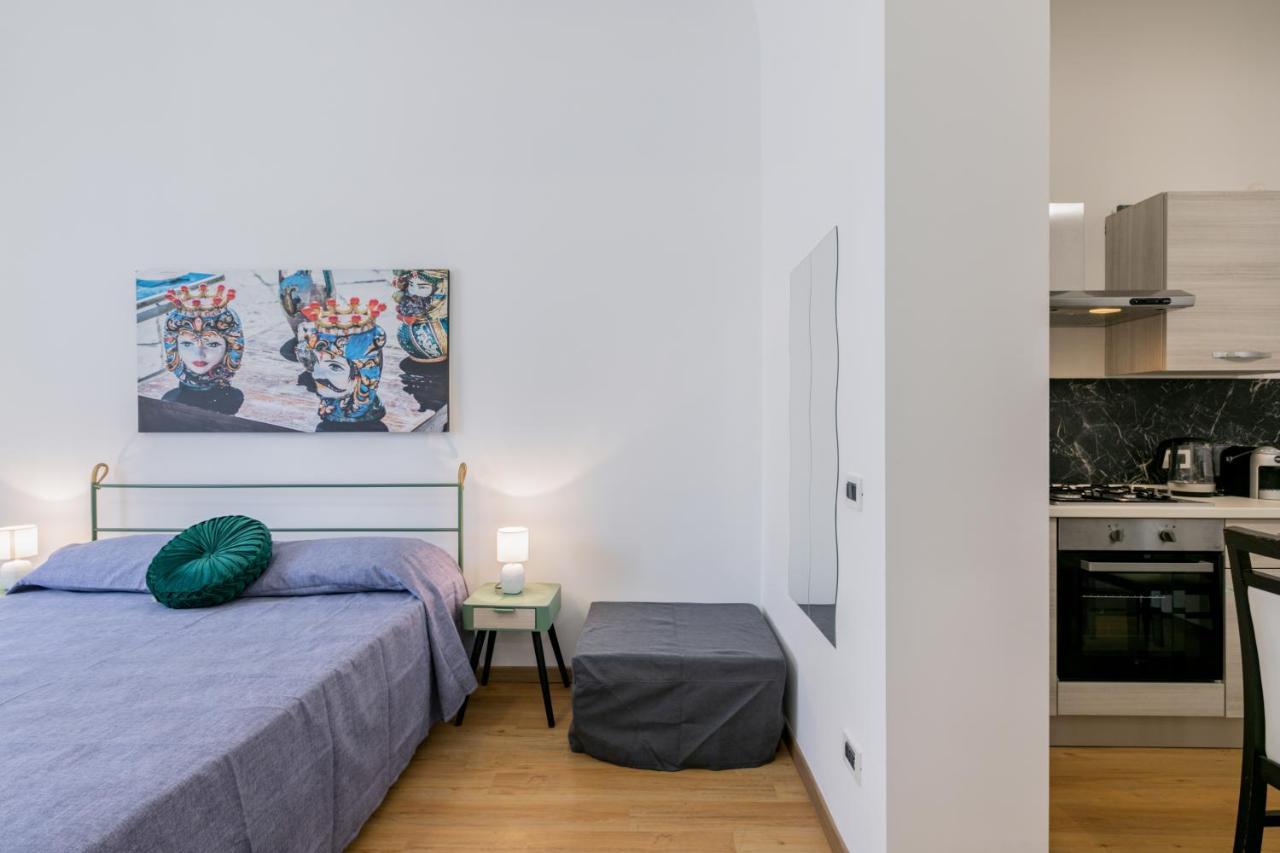 Corso Dei Mille Station Flat With Balcony Apartment Palermo Ngoại thất bức ảnh
